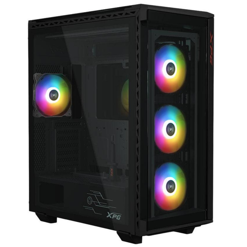 XPG BATTLECRUISER II Super Mid-Tower PC Chassis - Black - Zayoom