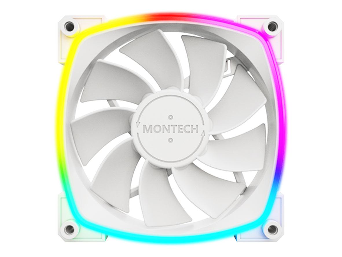 Montech RX120 PWM- PC Fan - White - Zayoom