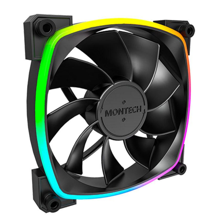 Montech RX120 PWM- PC Fan - Black - Zayoom