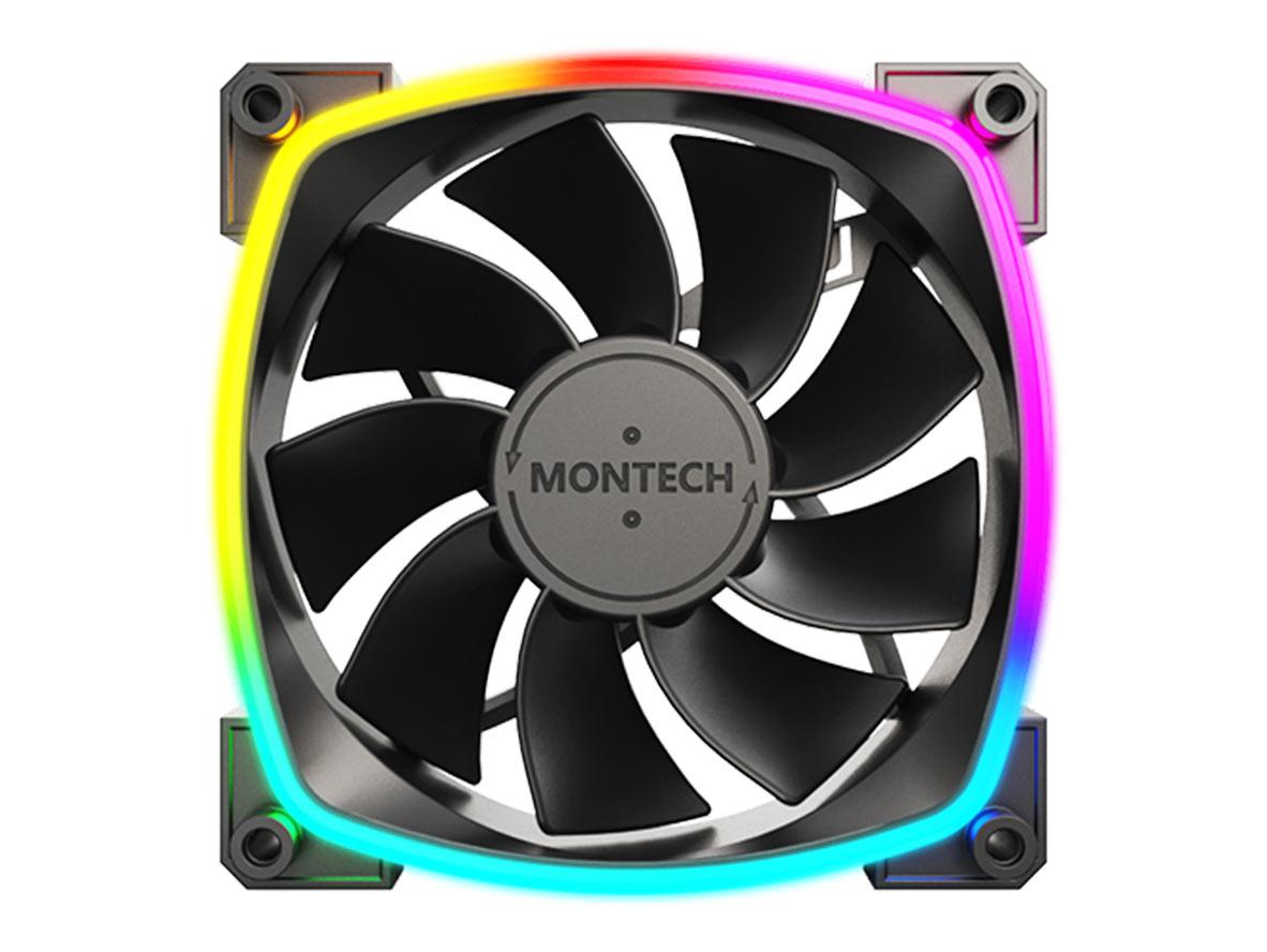 Montech RX120 PWM- PC Fan - Black - Zayoom