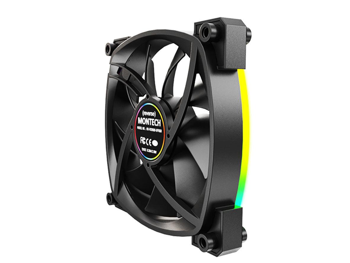 Montech RX120 PWM- PC Fan - Black - Zayoom