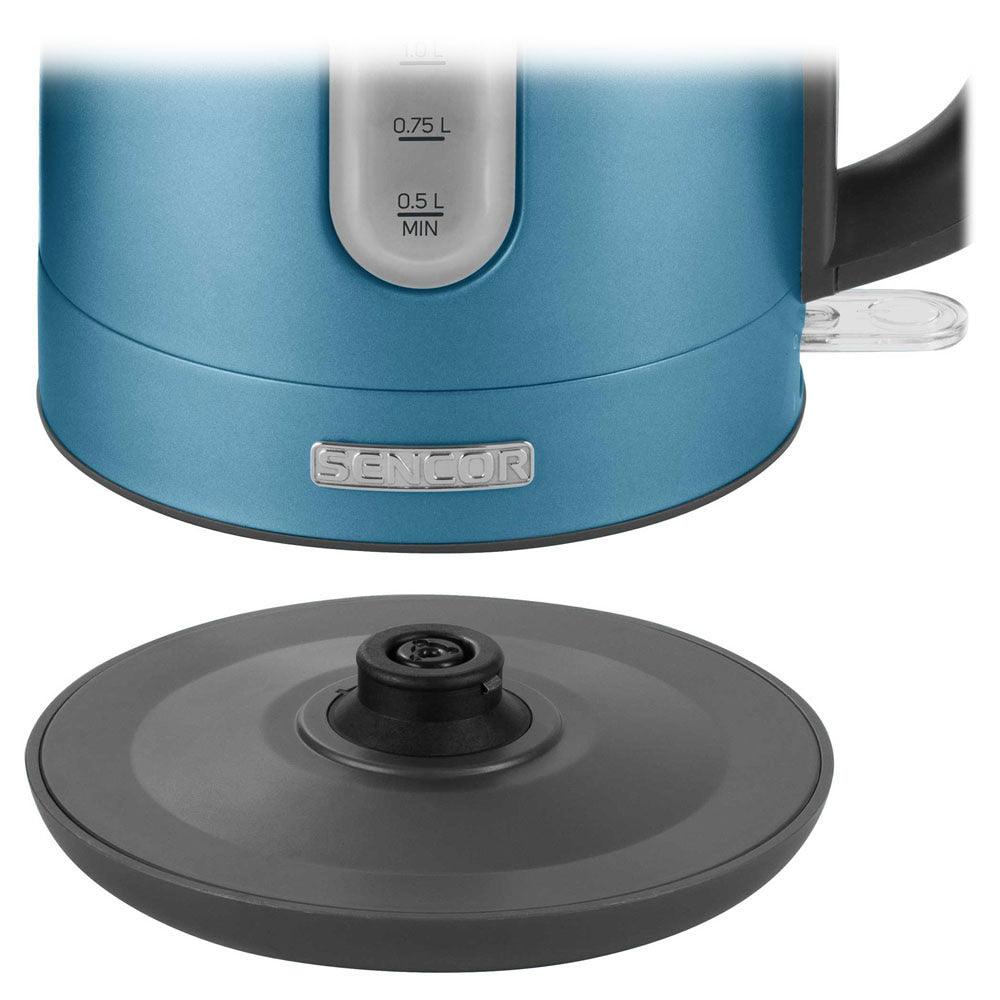 Sencor Kettle Stainless Steel 1.7L 2150W - Blue - Zayoom