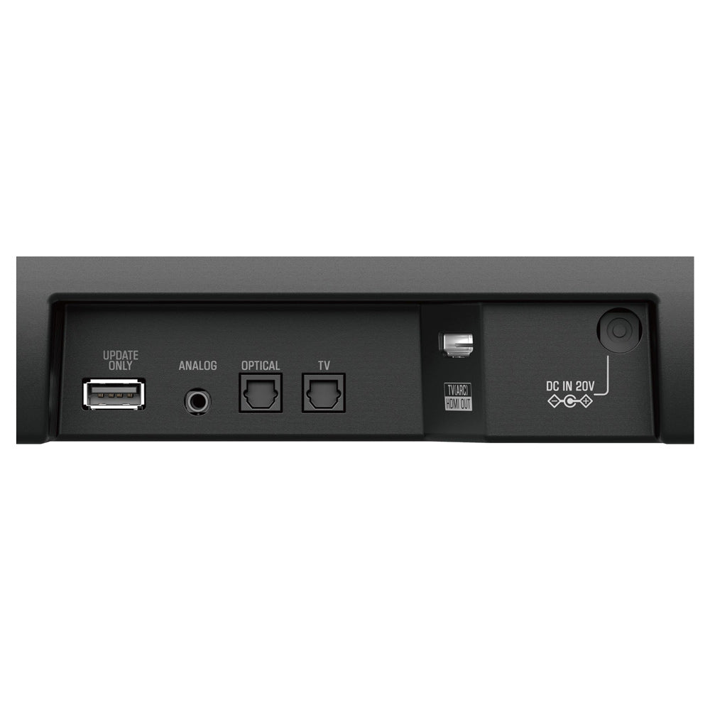 Yamaha SR-C20A Compact Sound Bar With Built-in Subwoofer - Black - Zayoom