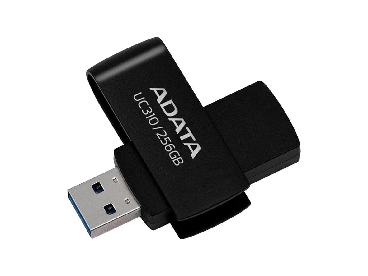 ADATA UC310 - 256GB - USB 3.2 Gen1 Flash Drive - Retail Black - Zayoom