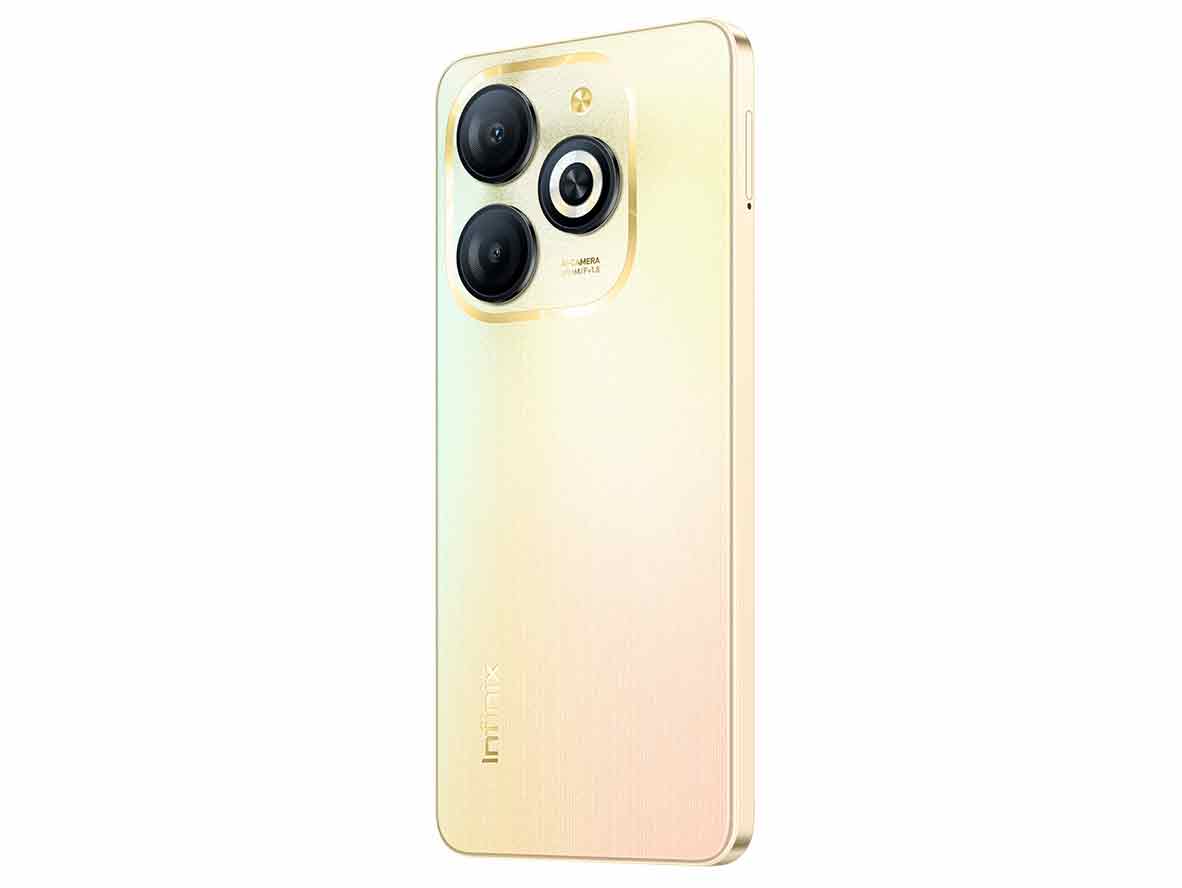 Infinix Smart 8 - 64GB - 4GB RAM - Shiny Gold - Mobile Phone- (AS-IS) - Zayoom