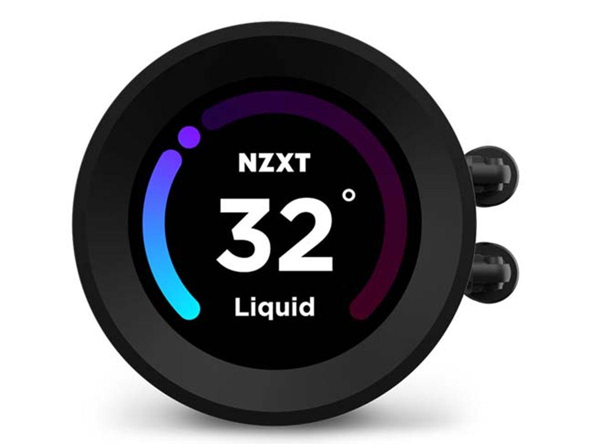 NZXT Kraken Elite 240 - 240mm AIO Liquid Cooler with LCD Display - Black - Zayoom
