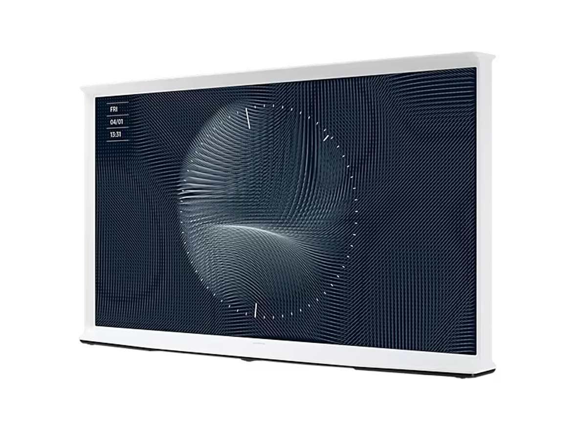 Samsung 50 Inch The Serif QLED 4K with Quantum HDR Smart Tizen OS - TV - Cloud White - QA50LS01BAUXZN - Zayoom