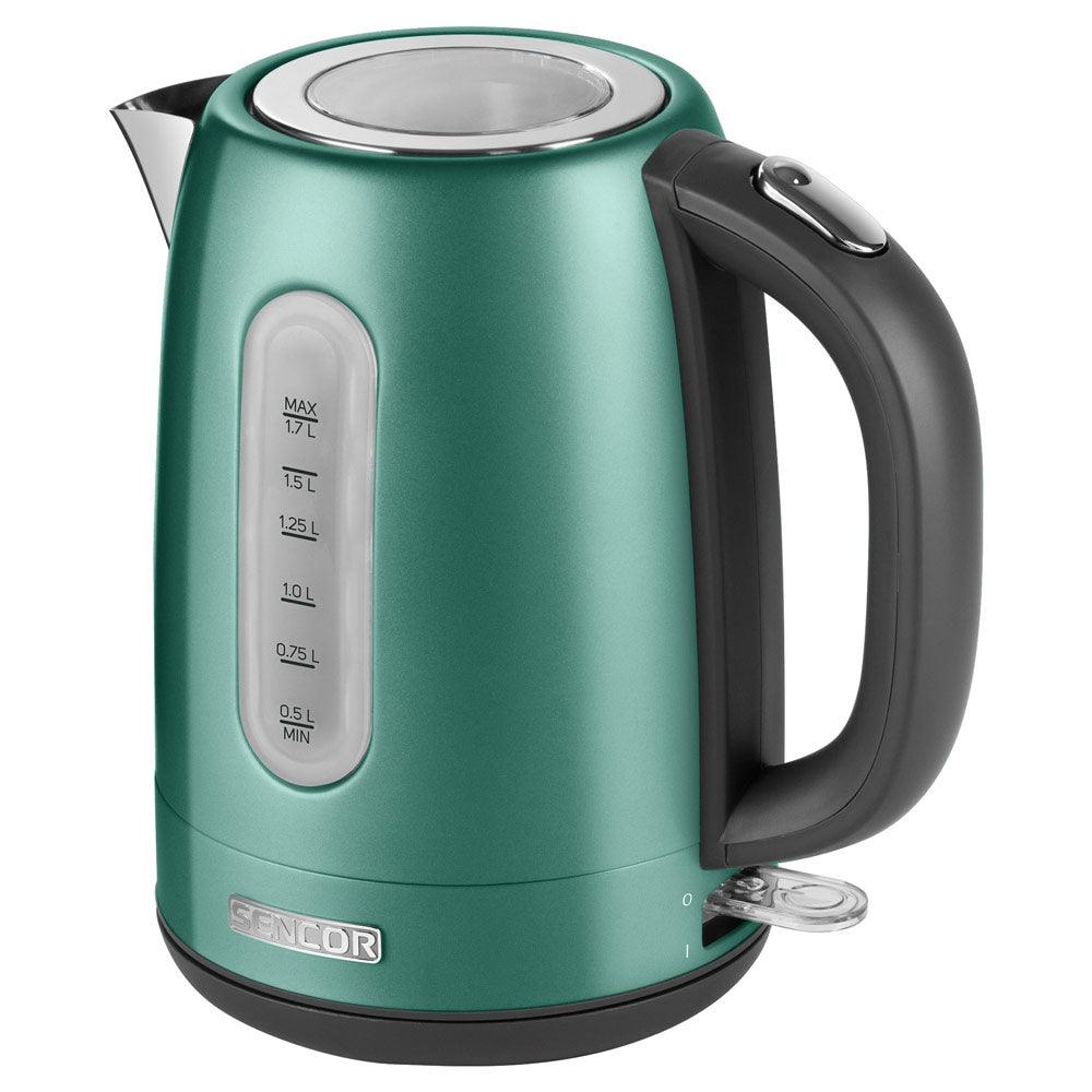 Sencor Kettle Stainless Steel 1.7L 2150W - Green - Zayoom