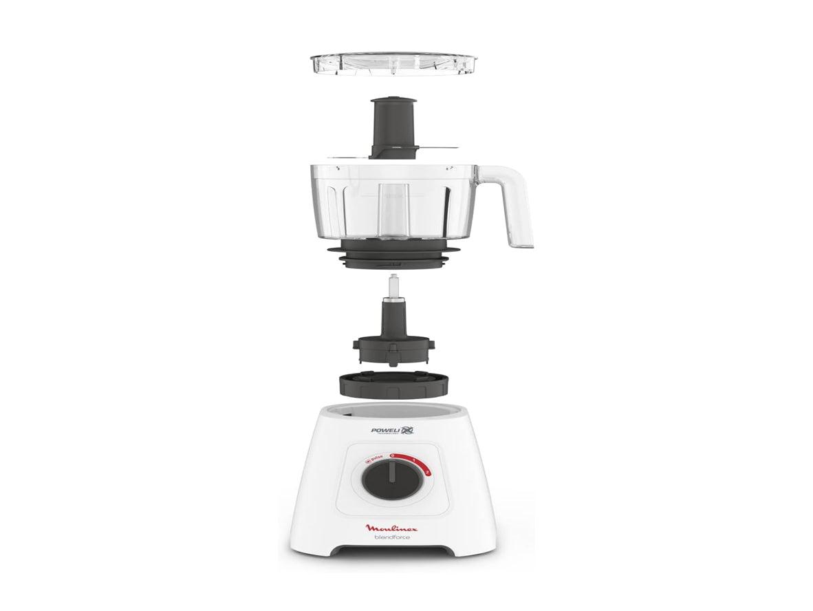 Moulinex Blendforce XL Chopper 500ML with Powelix Blade and Ice Crush Function 2 Liter Jar - 600W - Zayoom