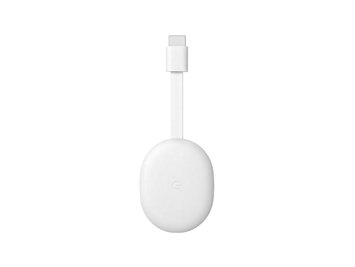Google Chromecast With Google TV 4K Version HDR - Snow - Zayoom