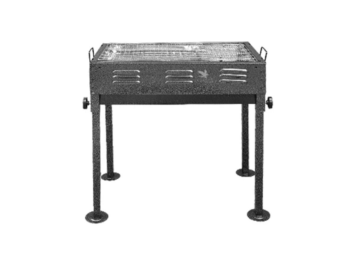Alaysh Steel Legged Grill with Black Griddle - Zayoom