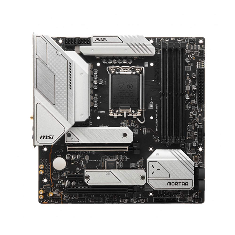 MSI MAG Z690M Mortar WiFi DDR5 Micro ATX Motherboard - Zayoom
