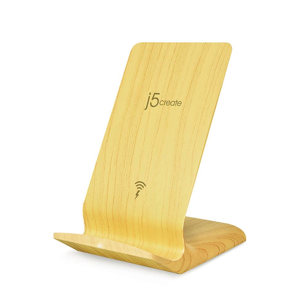 j5create Mighty Wave 10W 2 - Coil Wireless Charger - Yellow - Zayoom