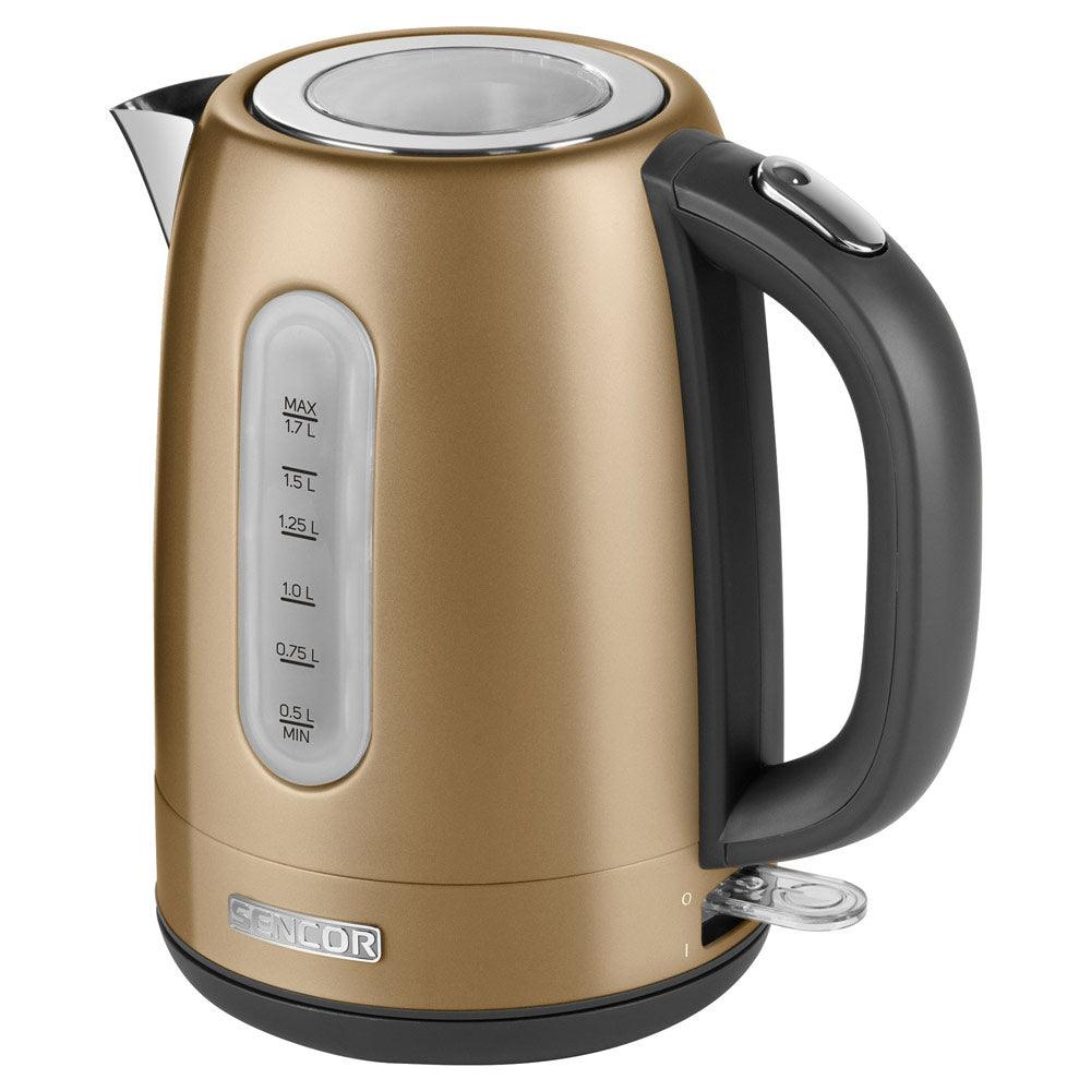 Sencor Kettle Stainless Steel 1.7L 2150W - Gold - Zayoom