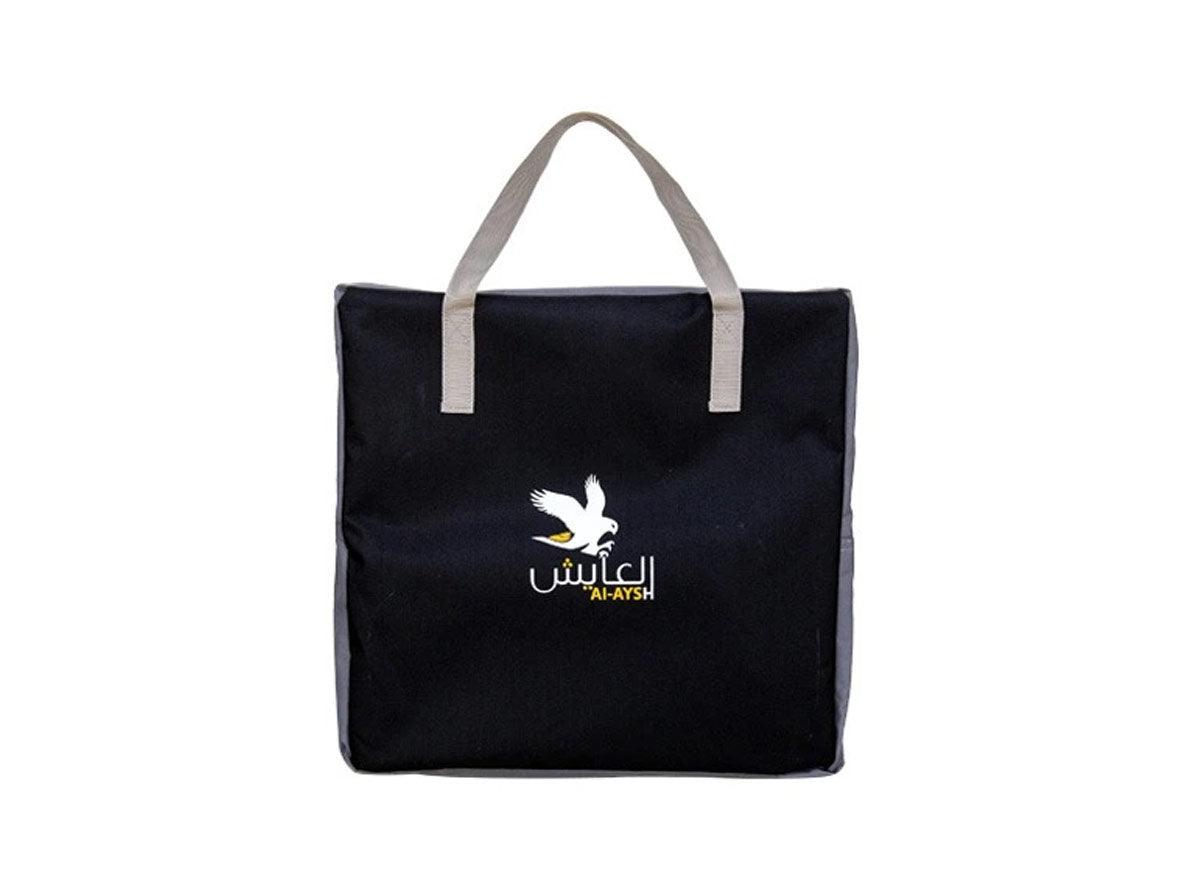 Alaysh Foldable Aluminim Chair - With Side Table and Pocket Hiding - With Black Bag - Zayoom