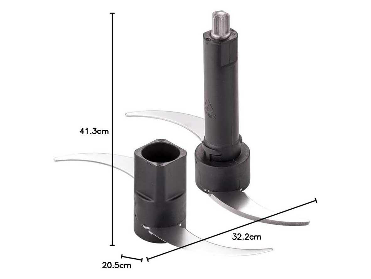 BLACK+DECKER Glass Bowl Chopper 1.2L - 400W - Zayoom