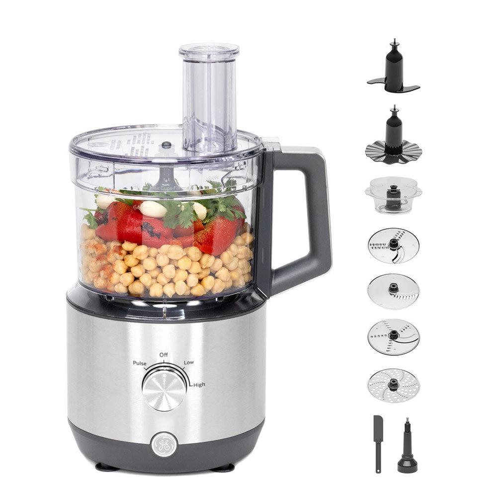 General Electric 12-Cup Food Processor With Accessories - Zayoom