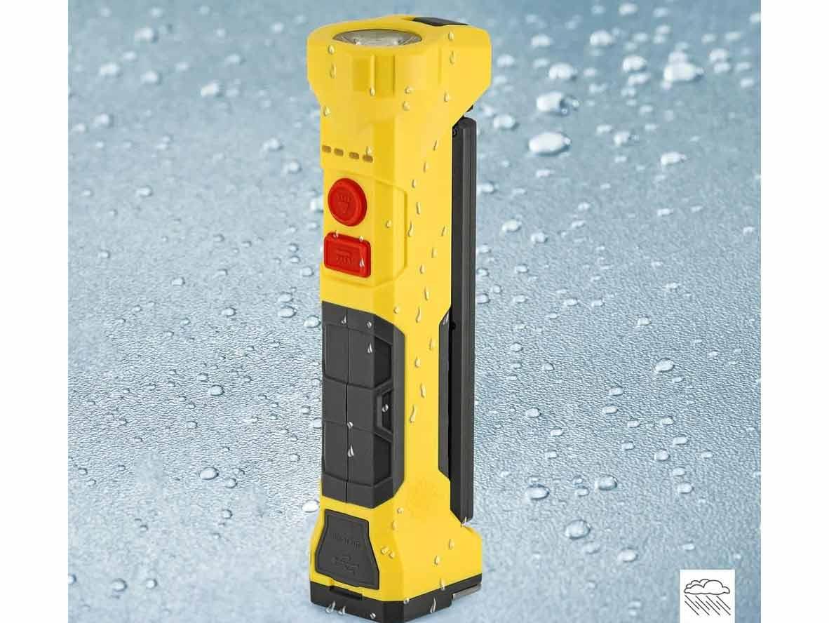 Shell LED Rechargeable Work Light/Flashlight with 5000 mAh Power Bank - Zayoom