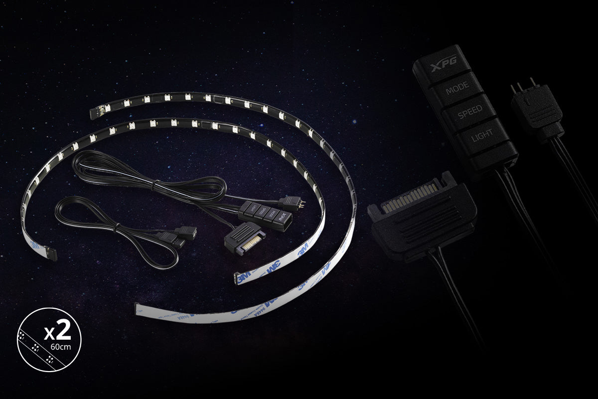 XPG Prime ARGB LED Strip - Black