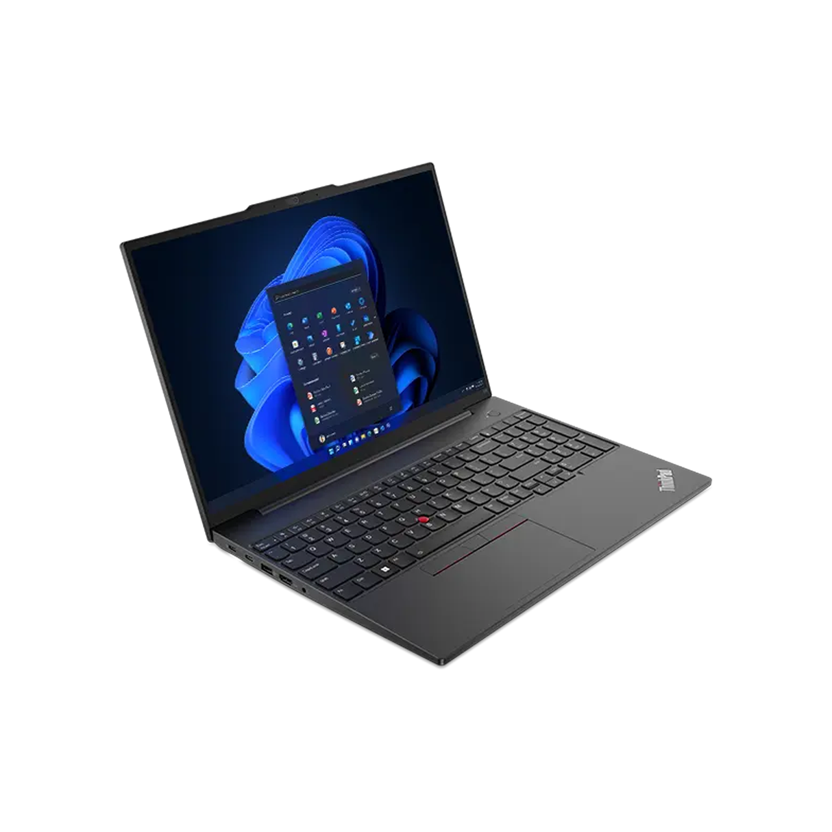 Lenovo ThinkPad E16 Gen 1 Laptop - 16.0 Inch WUXGA (1920 x 1200) - CPU i5-13420H - RAM 8GB DDR4 - SSD 512GB M.2 - DOS (Without OS) - Black - English/Arabic Keyboard