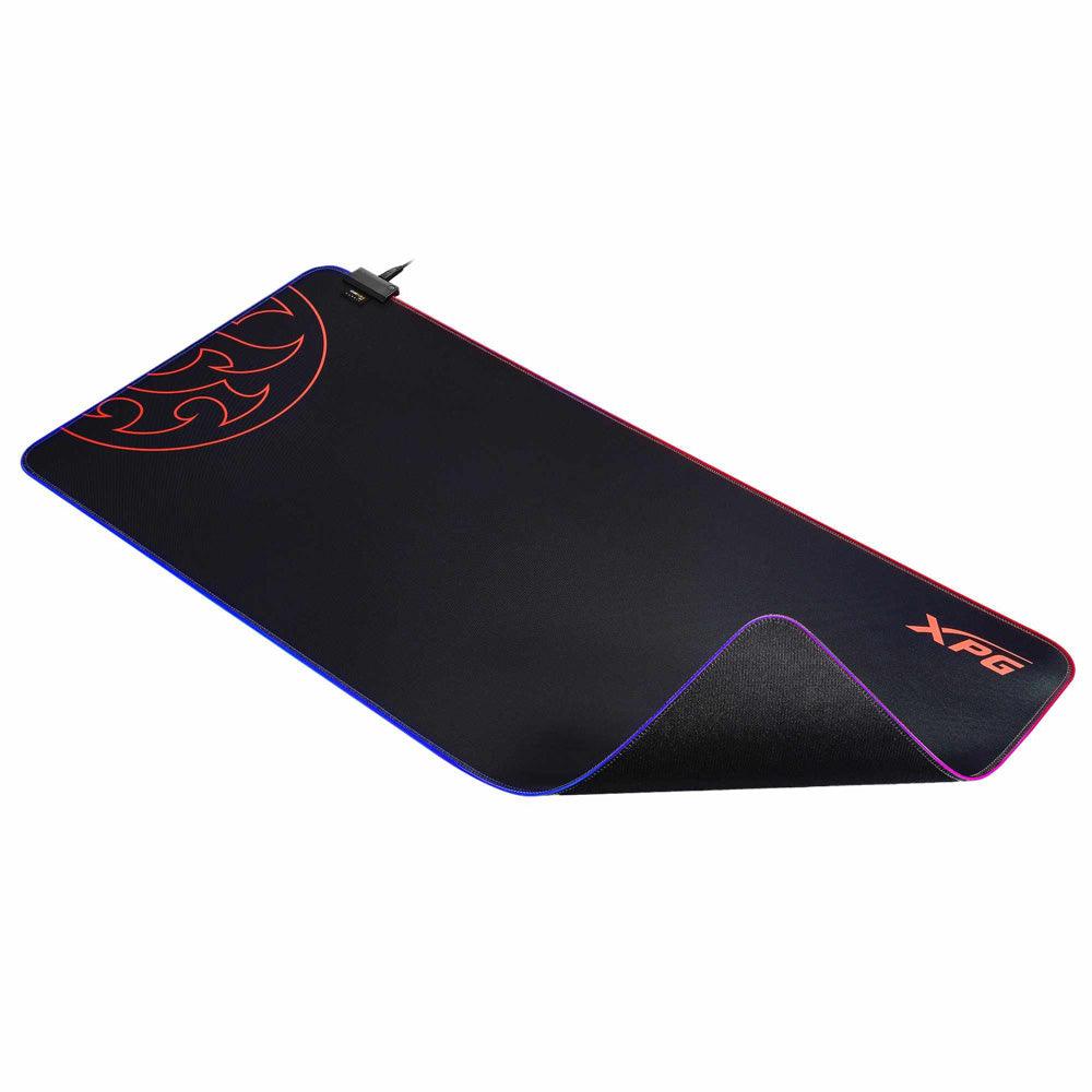 XPG Battleground XL Prime RGB Lighting Extra Large Gaming Mouse Pad - Black - Zayoom