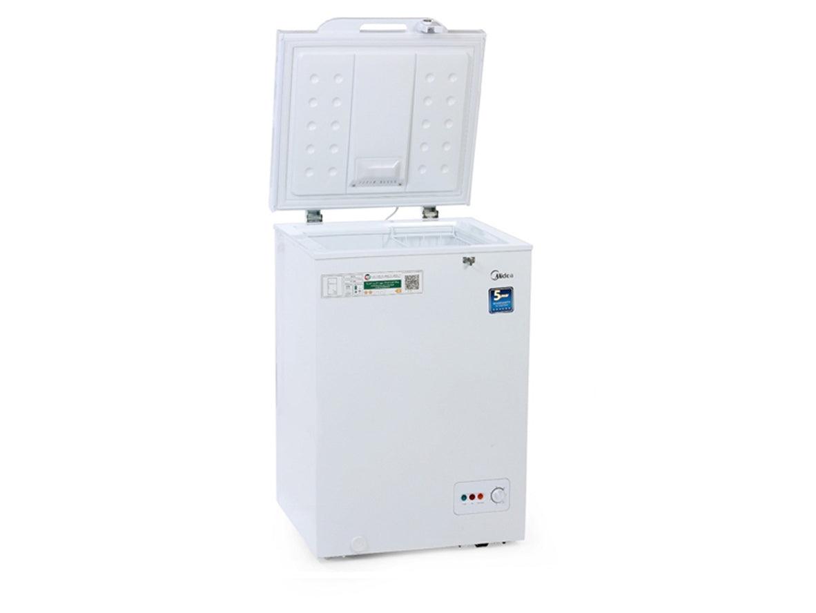 Midea 151L Chest Freezer 3.4CFT - White - Zayoom