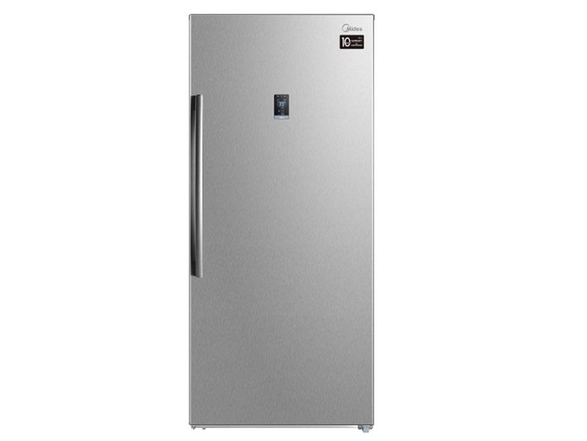 Midea 2 in 1 507L Up Right Refrigerator/Freezer 17.8CFT - Silver - Zayoom