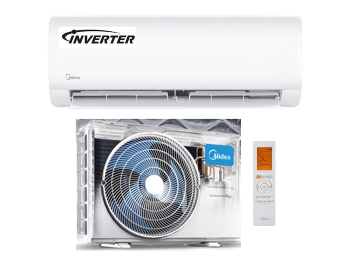 Midea Split Unit AC 18,000 BTU - 1.5 Tons - WiFi Inverter Air Conditioner - Zayoom