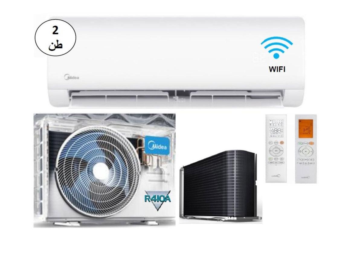 Midea Split Unit AC 24,000 BTU - 2 Tons - WiFi Air Conditioner - Zayoom