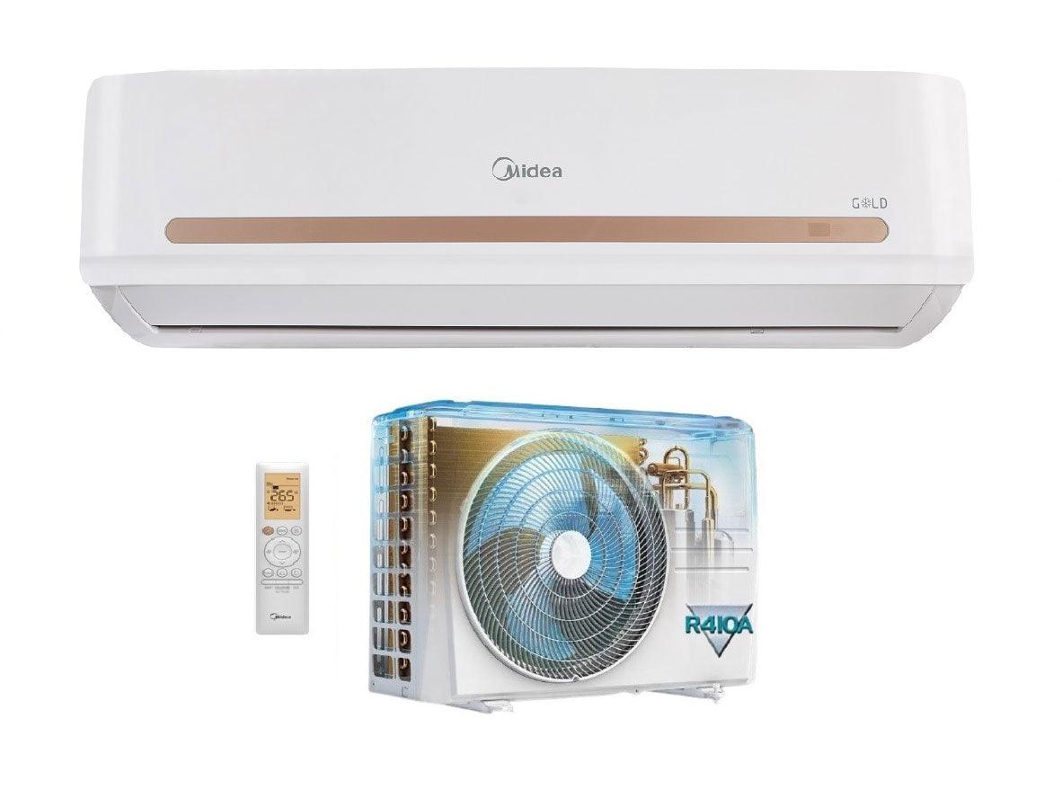 Midea Split Unit AC 31,400 BTU - 3 Tons - Golden Fin Air Conditioner - Zayoom