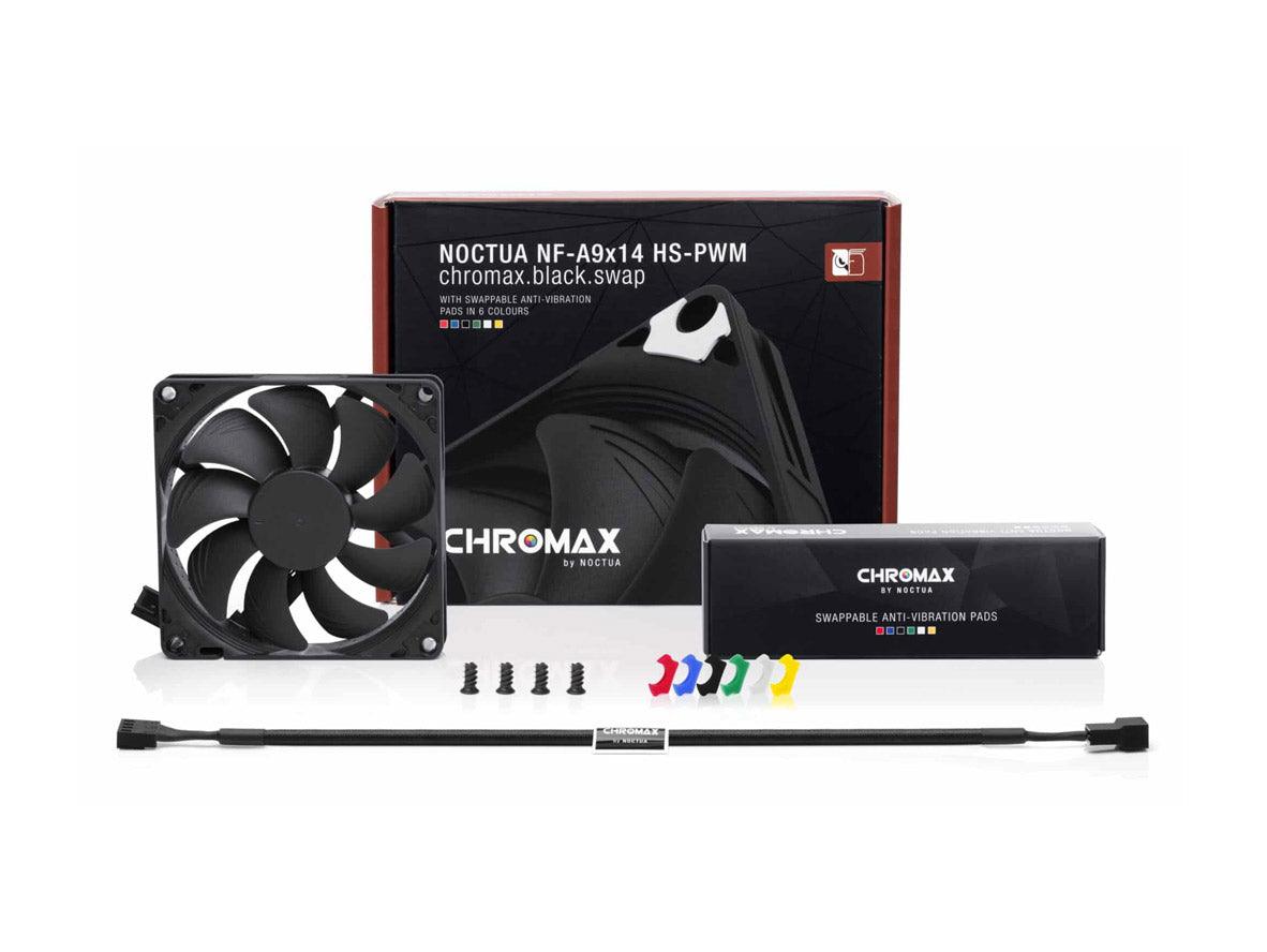 Noctua NF-A9x14 HS-PWM Chromax.Black.Swap - 92mm PC Fan - Zayoom