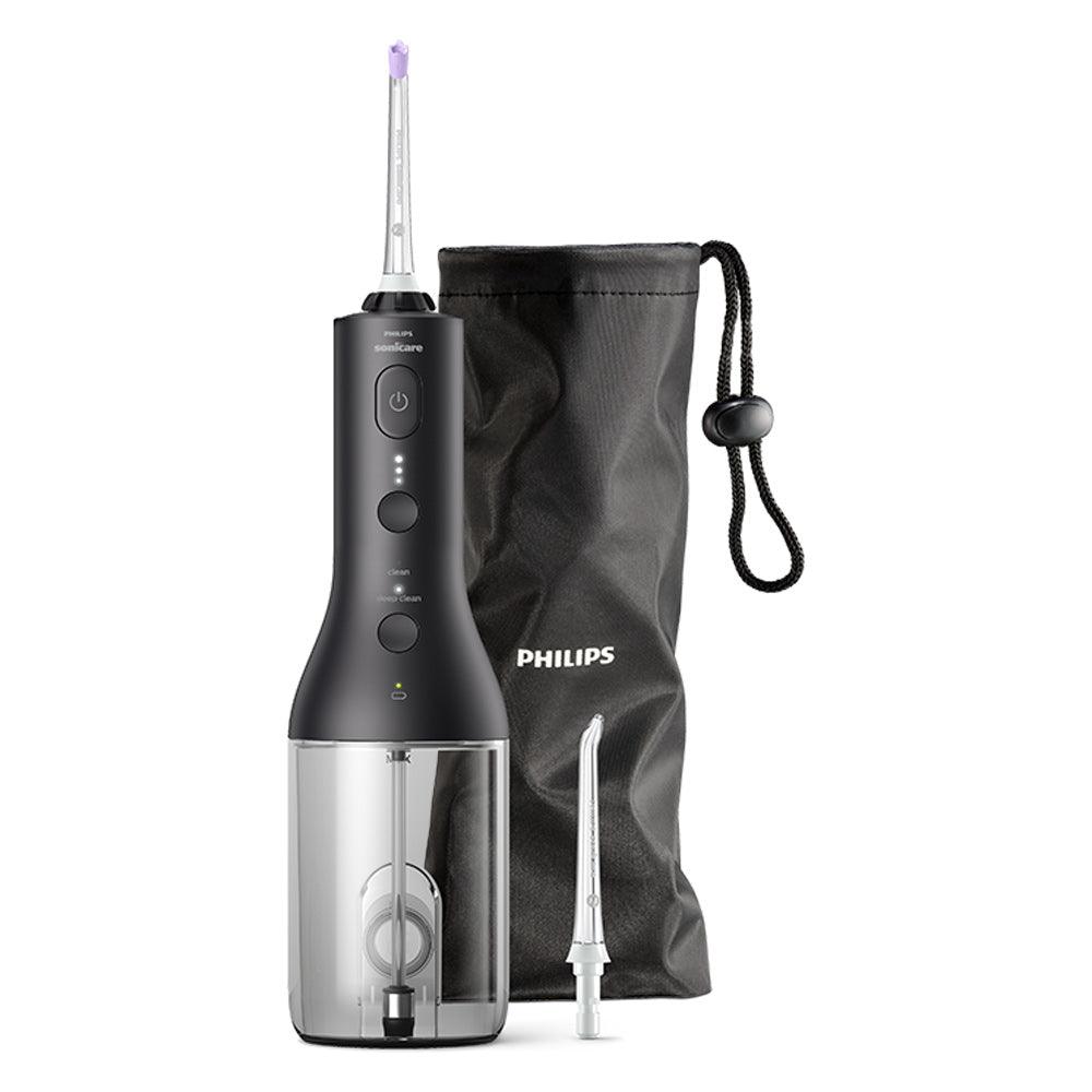 Philips Sonicare Cordless Power Flosser 3000 Oral Irrigator - Black - Zayoom