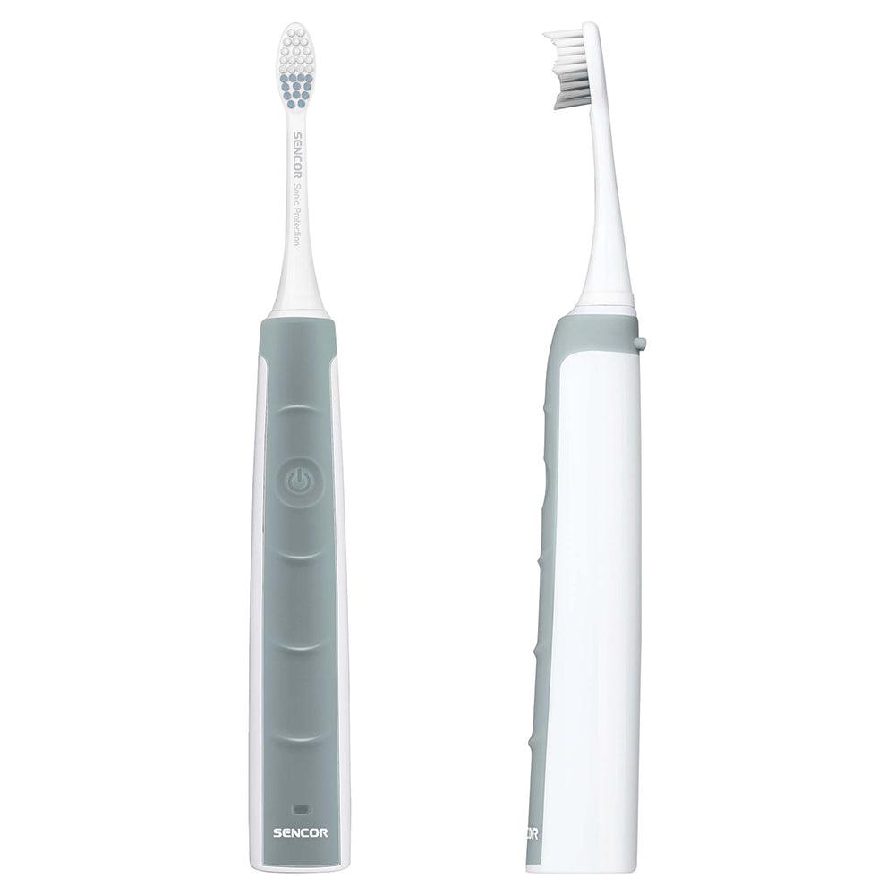 Sencor SOC 1100 Electric Sonic Rechargeable Toothbrush - Grey - Zayoom