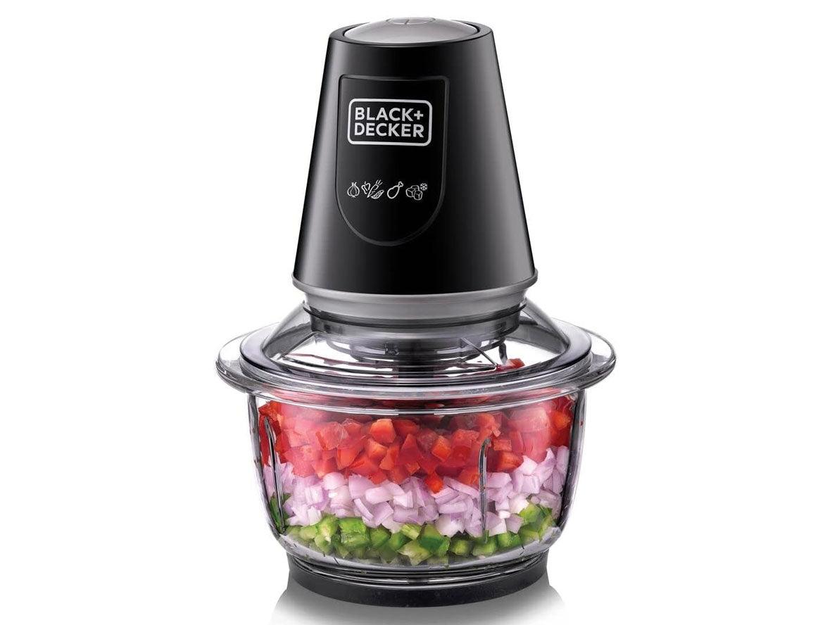 BLACK+DECKER Glass Bowl Chopper 1.2L - 400W - Zayoom