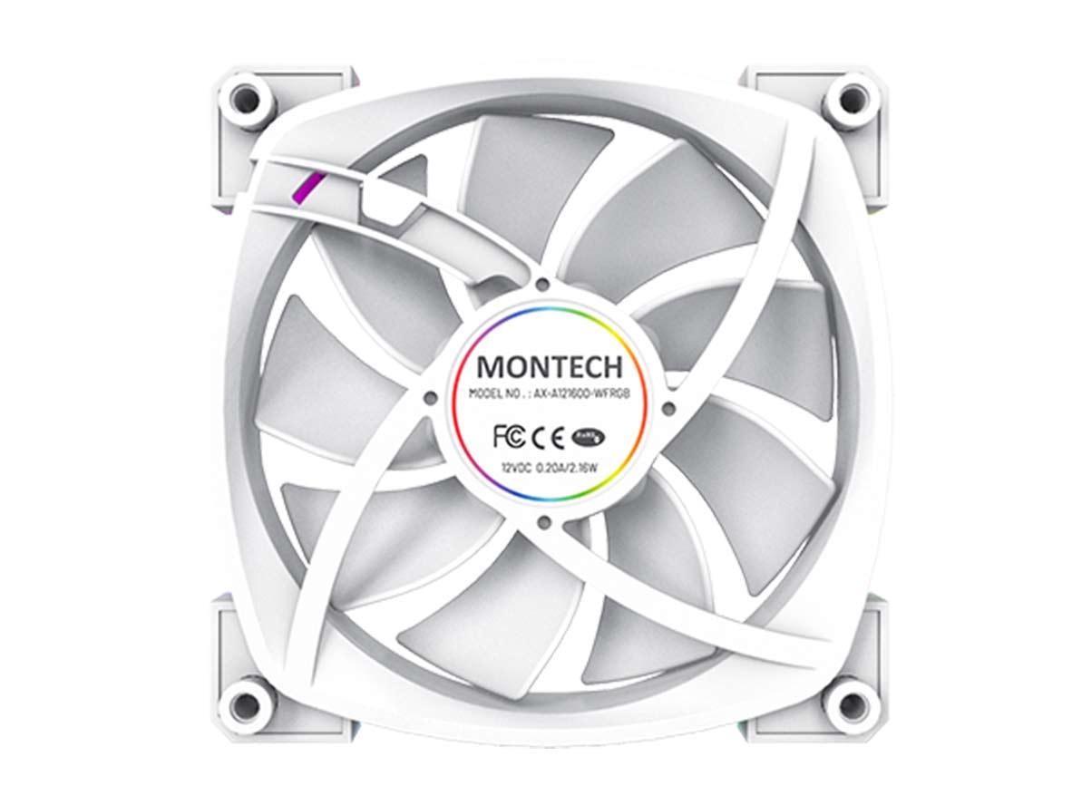 Montech AX120 PWM- PC Fan - White - Zayoom