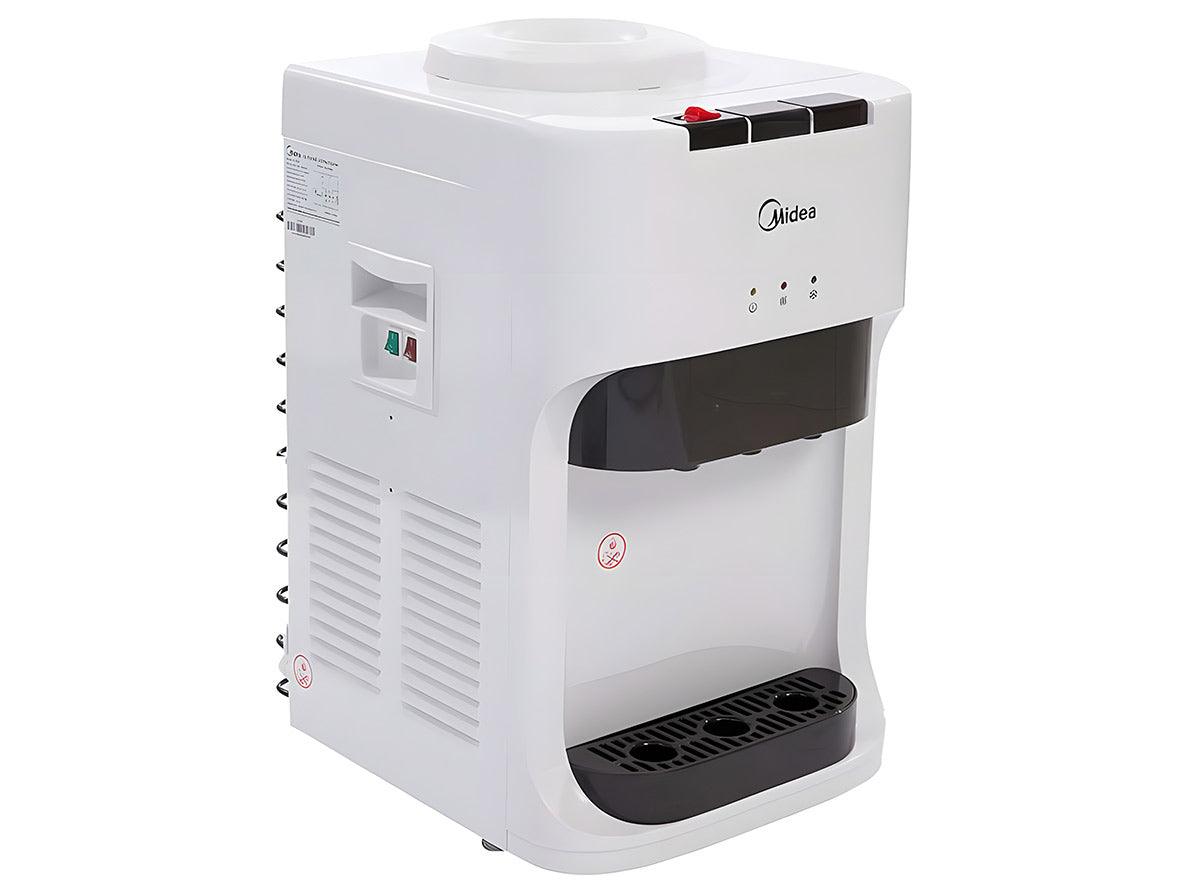 Midea Table Top Loading Water Dispenser 3 Taps - White - Zayoom
