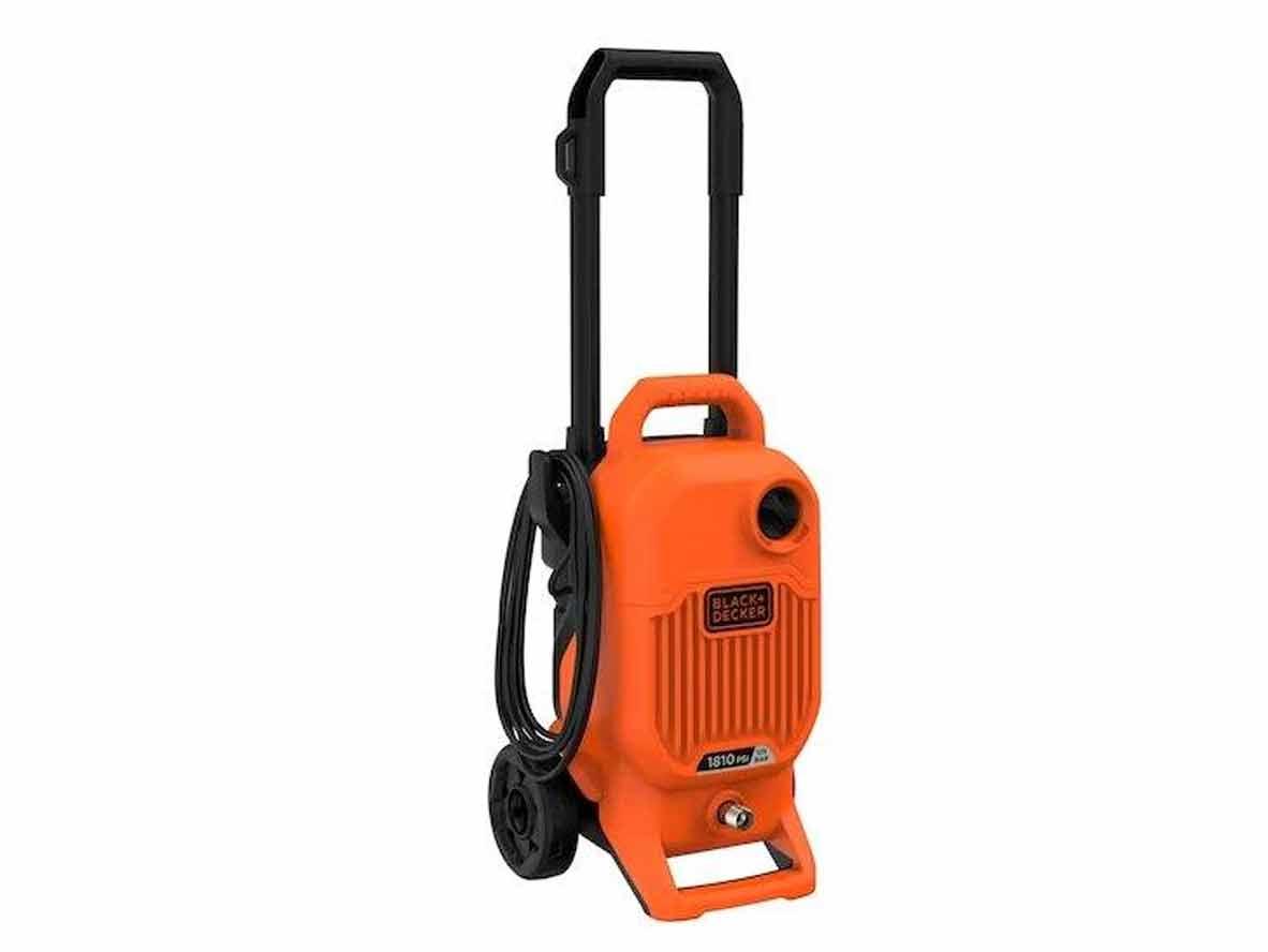 BLACK+DECKER Corded Pressure Washer 1.2 gpm - 1700W - Orange + Black - Zayoom