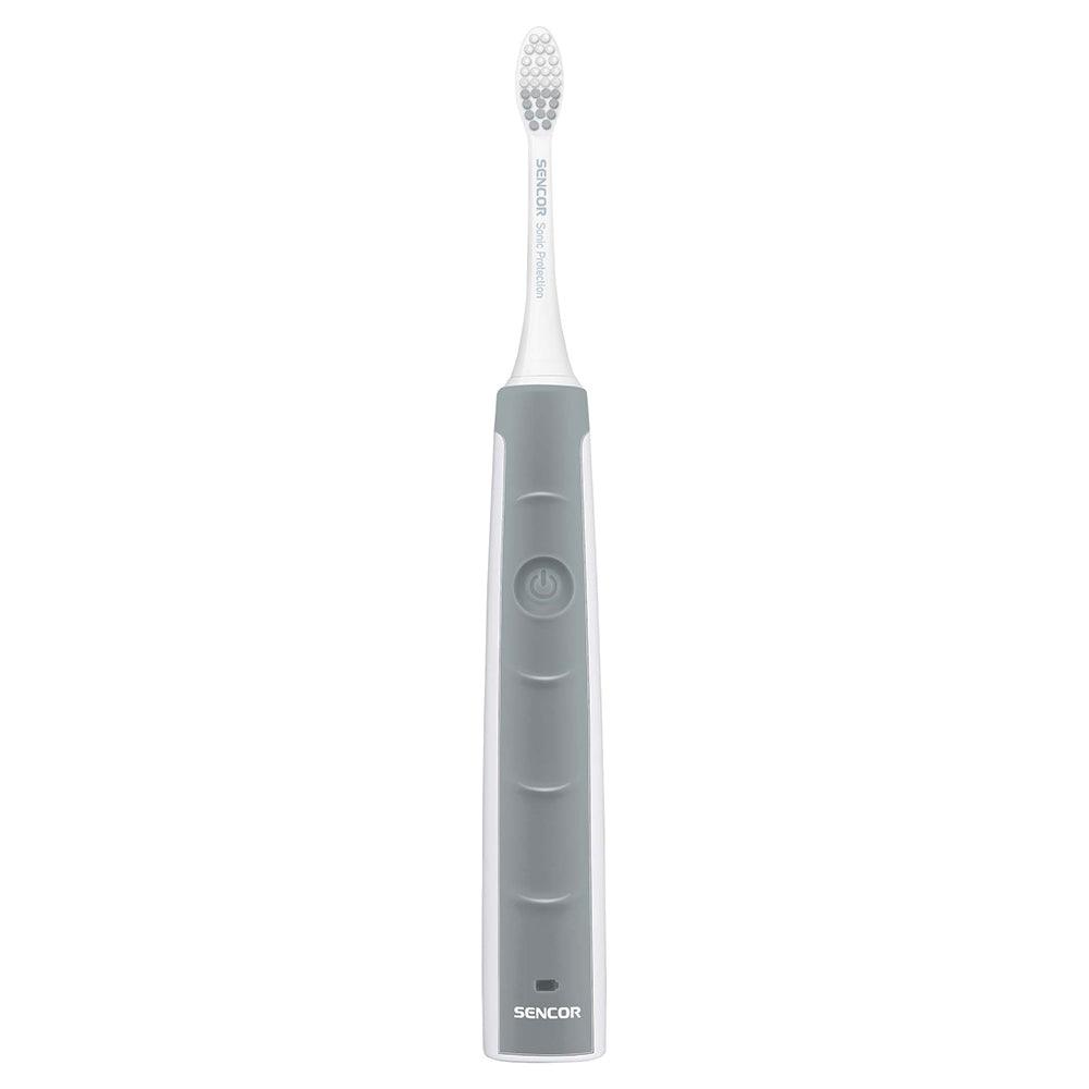 Sencor SOC 1100 Electric Sonic Rechargeable Toothbrush - Grey - Zayoom