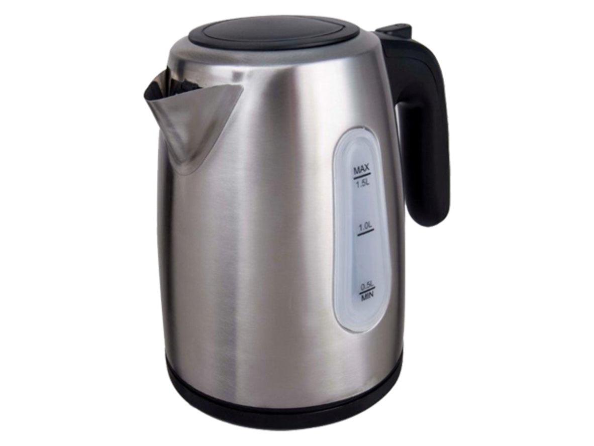 Orca 1.5L Kettle With Safety Lock 2200W - Silver - Zayoom