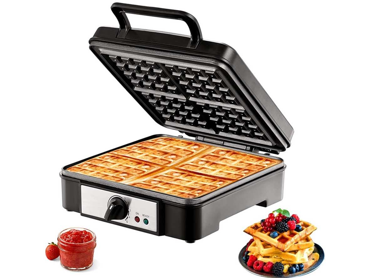 Orca 4 Slices Waffle Maker - 1200W - Zayoom