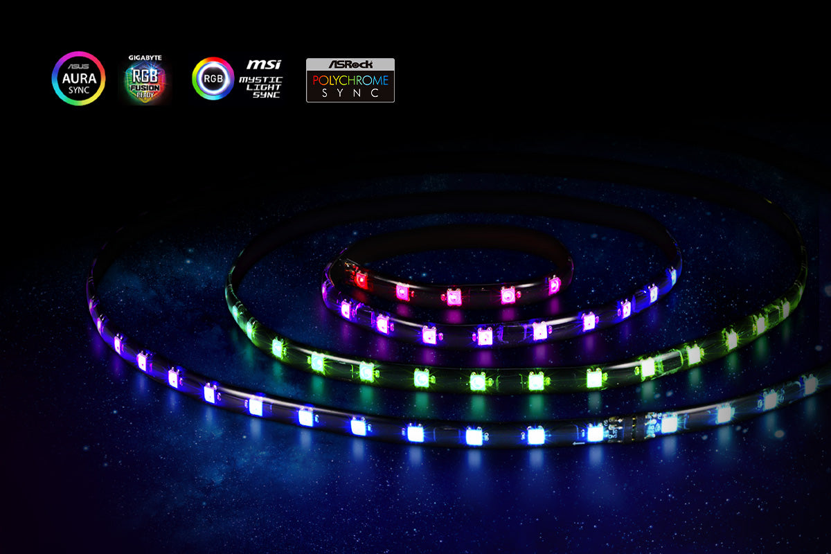 XPG Prime ARGB LED Strip - Black