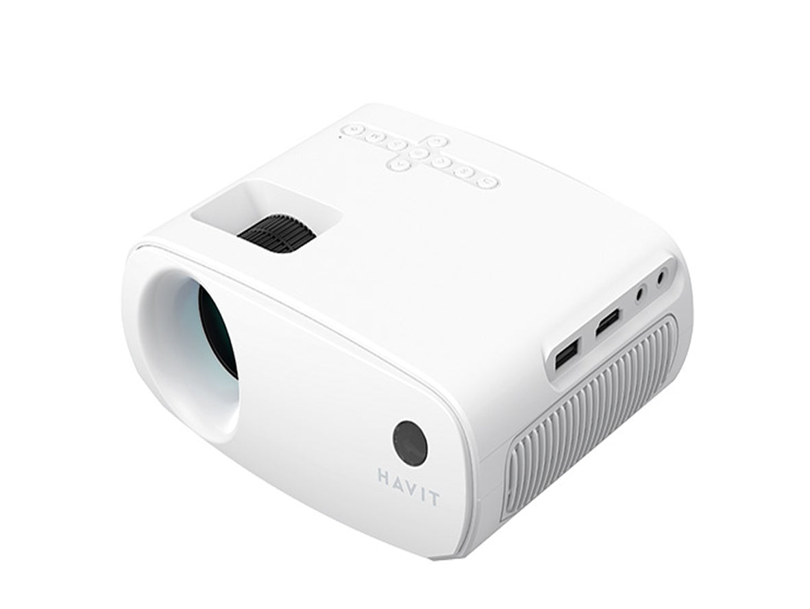 HAVIT PJ207 Pro Portable Projector - White