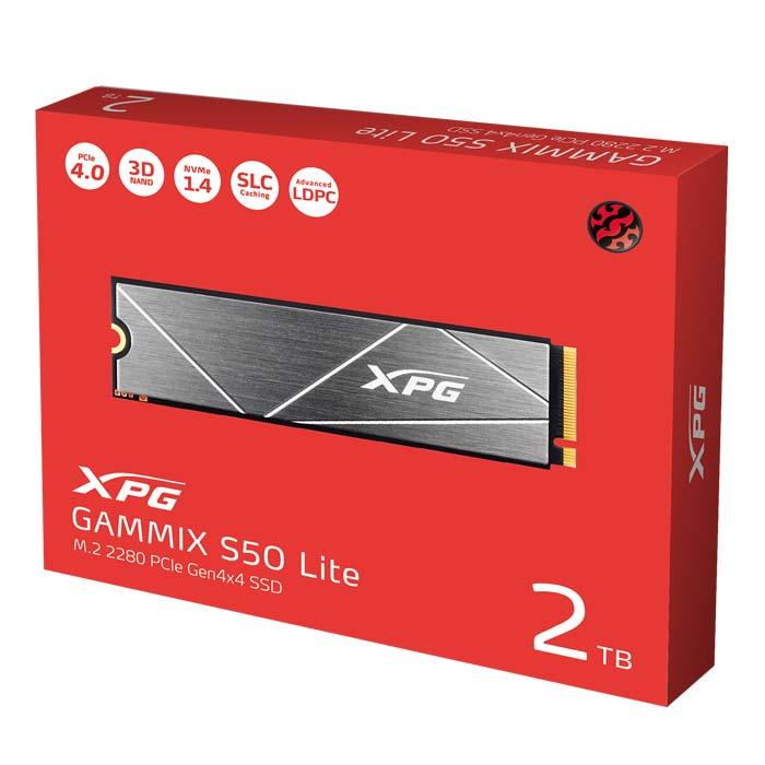 XPG GAMMIX S50 Lite PCIe Gen4x4 M.2 2280 Solid State Drive - Zayoom