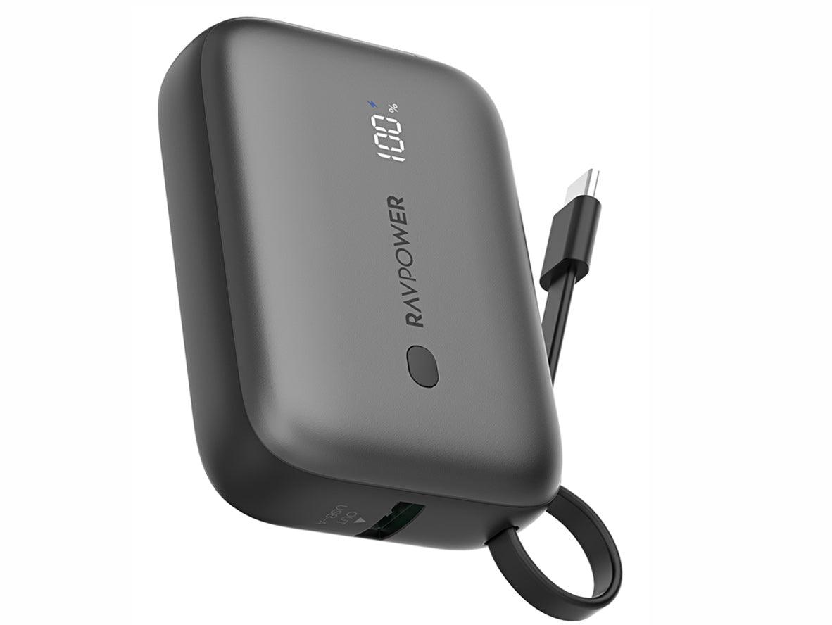 RAVPower Power Bank 10000mAh PD20W 3 Port - Black - Zayoom