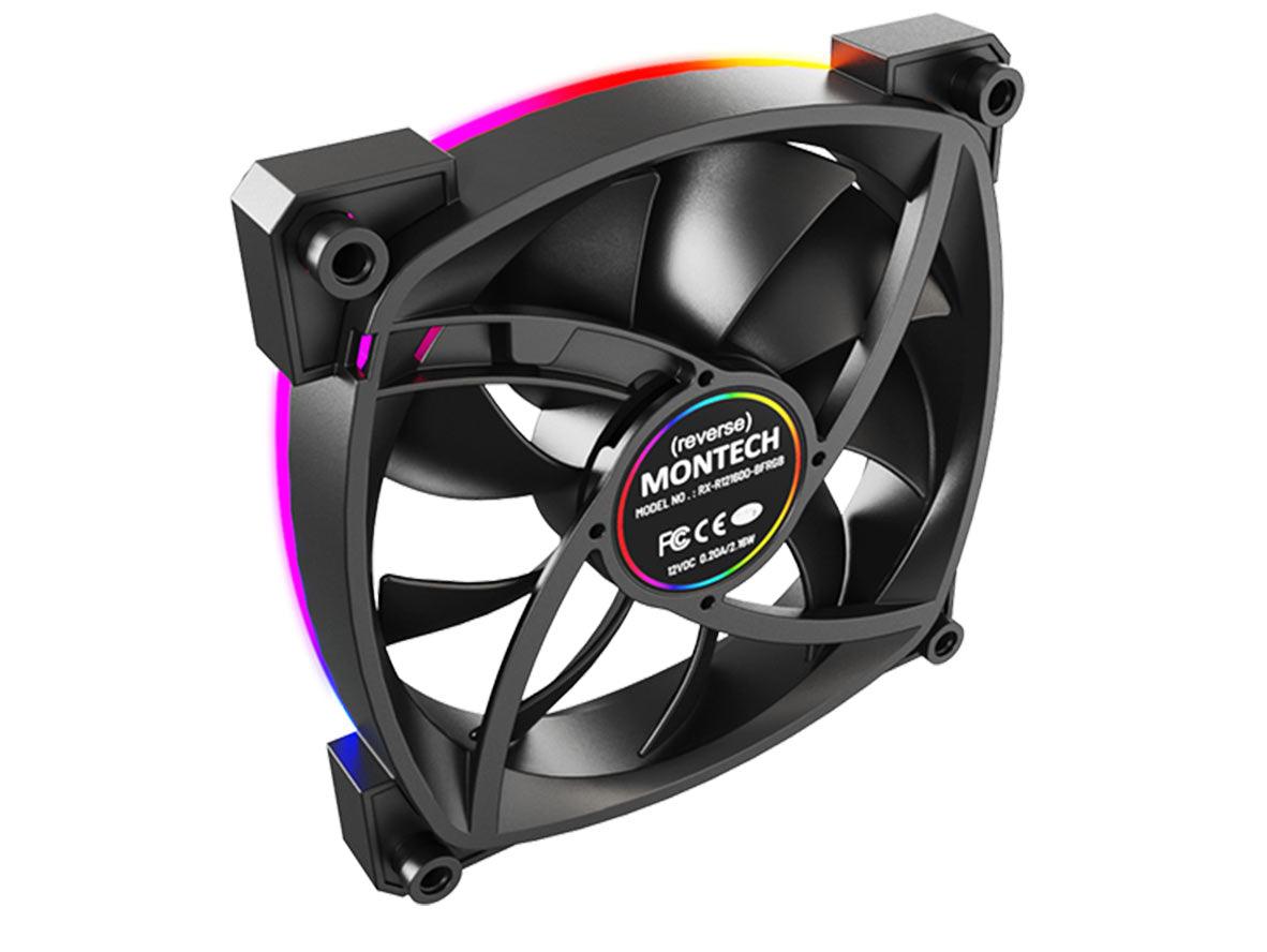 Montech RX120 PWM- PC Fan - Black - Zayoom