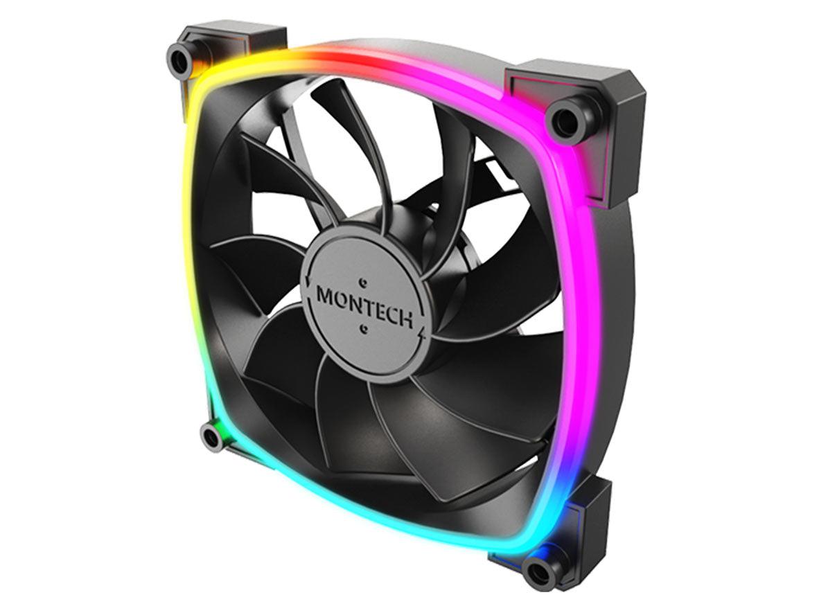 Montech RX120 PWM- PC Fan - Black - Zayoom