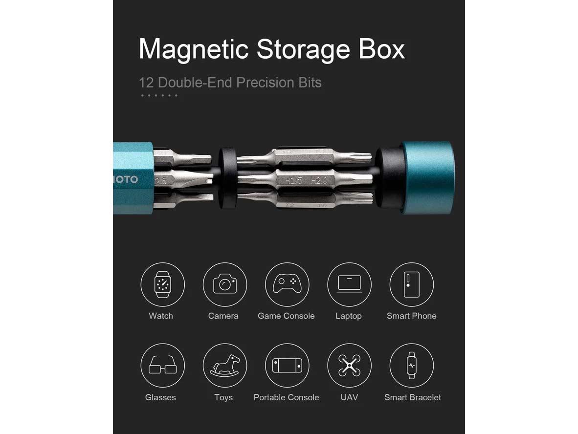 HOTO 24-in-1 Precision Screwdriver - Green - Zayoom