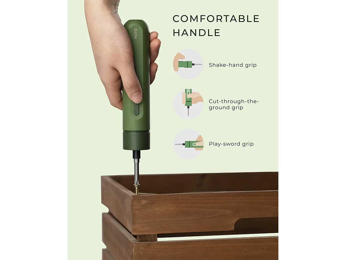 HOTO Li-ion Screwdriver - Lite Green - Zayoom
