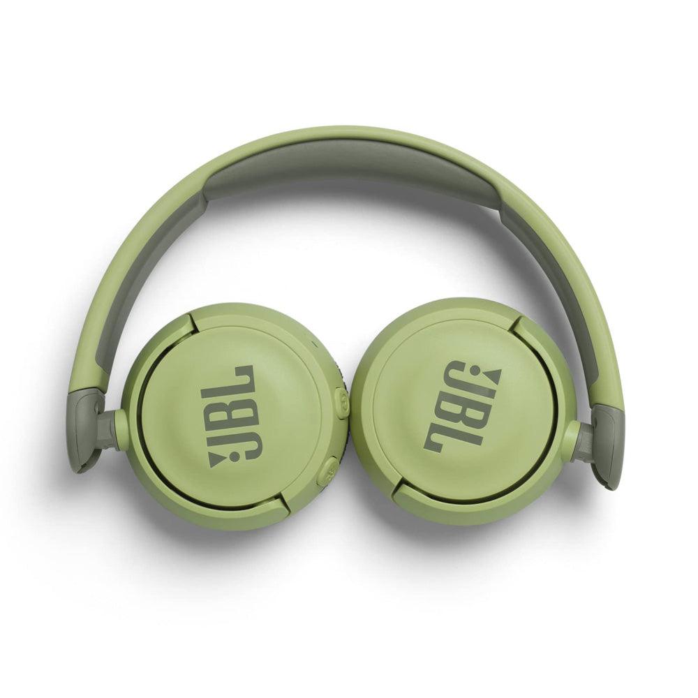 JBL JR 310 BT Wireless Bluetooth On Ear Kids Headphones - Green - Zayoom
