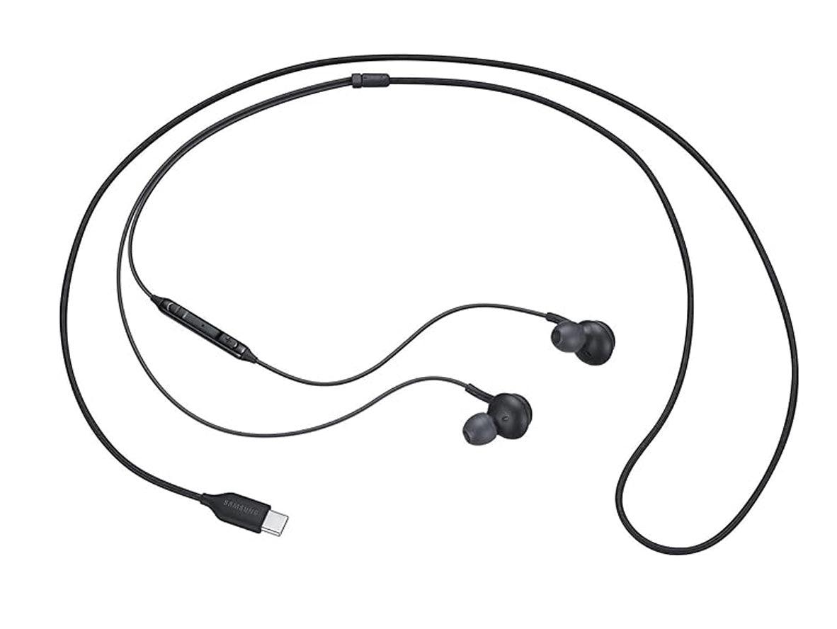 Samsung Earphones Wired USB Type-C Black - Zayoom